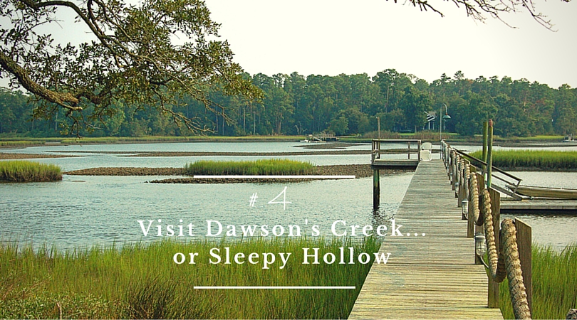 Visit Dawson's Creek... or Sleepy Hollow!
